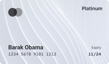 Visa Platinum Card with luxury benefits